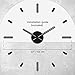 Presentime & Co Large Frameless DIY Wall Clock for Modern Home/Office Decoration, Silent no Ticking, Night Glow. Wall Décor for Living Room, Dining Room, Kitchen, Bedroom, Class Room, Office Space.