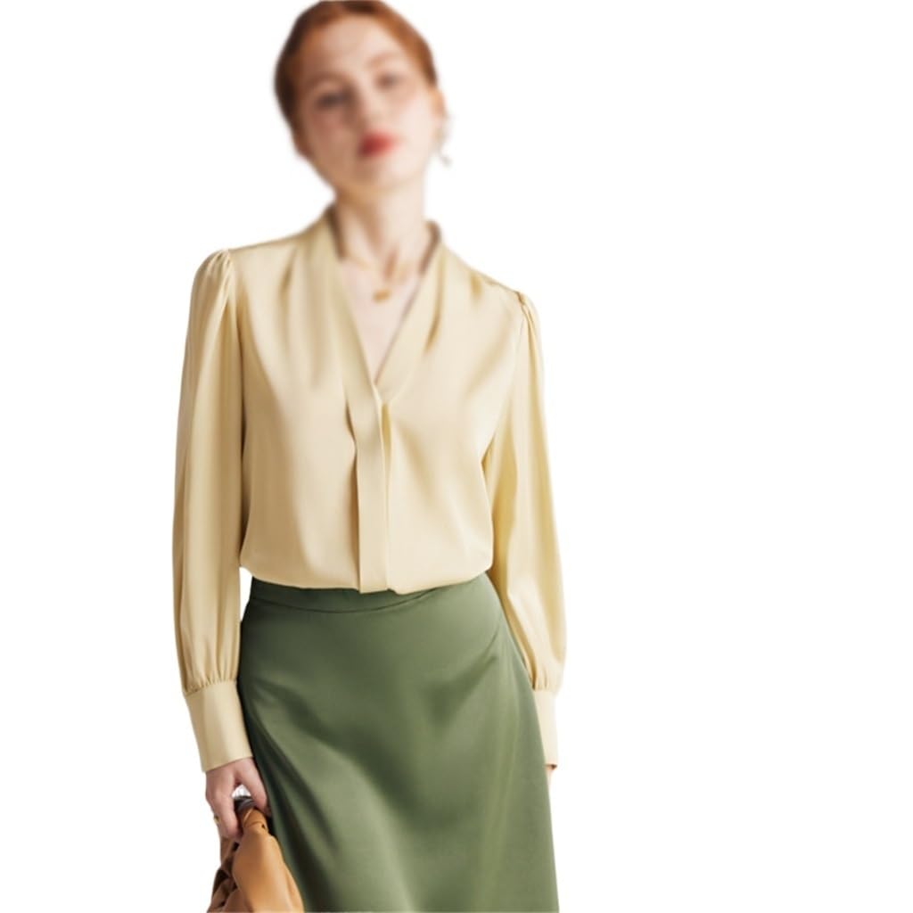 Chemise en soie de mûrier femme pour une élégance chic au printemps