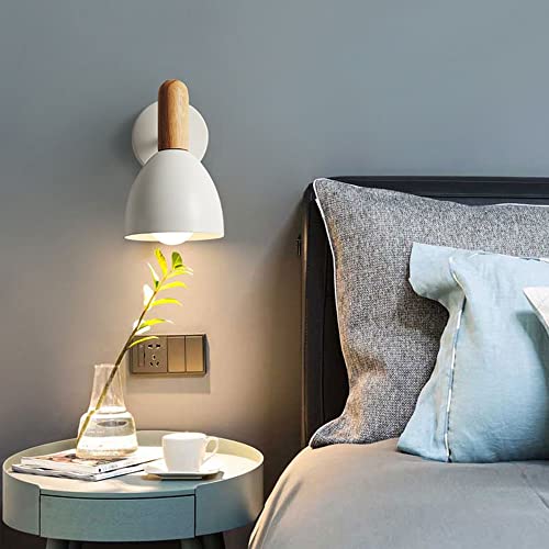 Lámpara de pared de tornillo E26 moderna para iluminación interior de pasillo y dormitorio 4