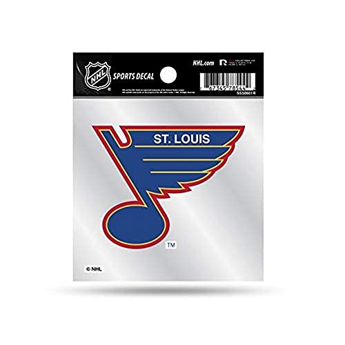 Rico Industries NHL St. Louis Blues Retro 4''x4'' Small Style Decal