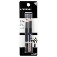 COVERGIRL - Easy Breezy Brow Fill + Define Brow Pencil, Sharpener Included, Long-Lasting, Deeply Pigmented, Blendable Formula, 100% Cruelty-Free