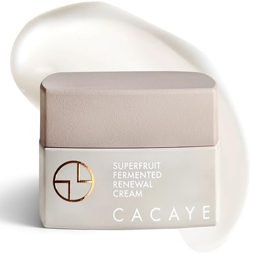 CACAYE Superfruit Renewal Cream Face Moisturizer, 50 mL – Hydrating up to 24 hrs, Daily Gel Moisturizing Lotion with CaCay Oil Helps Reduce Wrinkles, Fine Lines – Premium Facial Skin Care Products CACAYE Superfruit Renewal Cream Face Moisturizer, 50 mL – Hydrating up to 24 hrs, Daily Gel Moisturizing Lotion with CaCay Oil Helps Reduce Wrinkles, Fine Lines – Premium Facial Skin Care Products