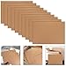 BESTYASH 10pcs A4 Size (21x30cm) Corrugated Shipping Box Board Set, Multi-function Packaging Paperboard Sheets for Mailing, Moving, and Industrial Packing Supplies