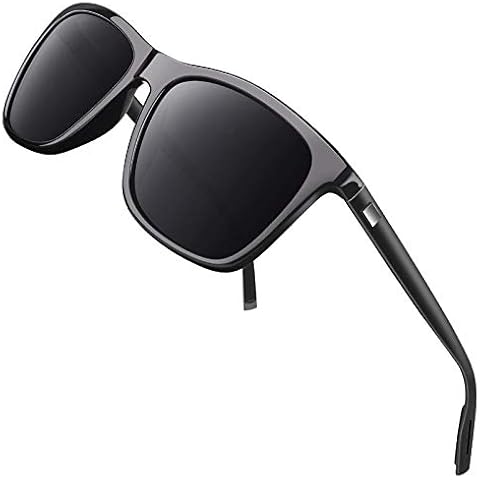 GQUEEN Lightweight Al-Mg Temple Polarised Sunglasses Mens Womens Cover