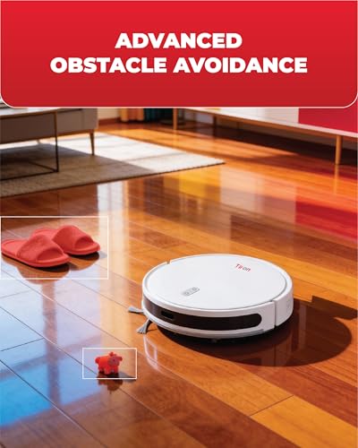 Image of TIRON TRV 10P Robotic Vacuum Cleaner, 2-in-1 Mop, Laser Navigation, 5000 Pa Suction
