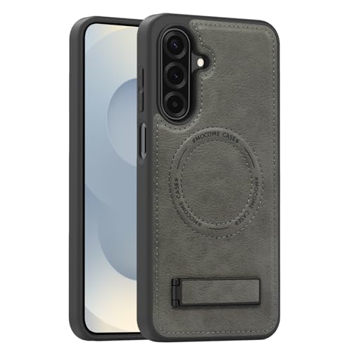 Image of Lunivop for Samsung Galaxy A17 5G Phone Case 6.7 inch PU Leather Gray