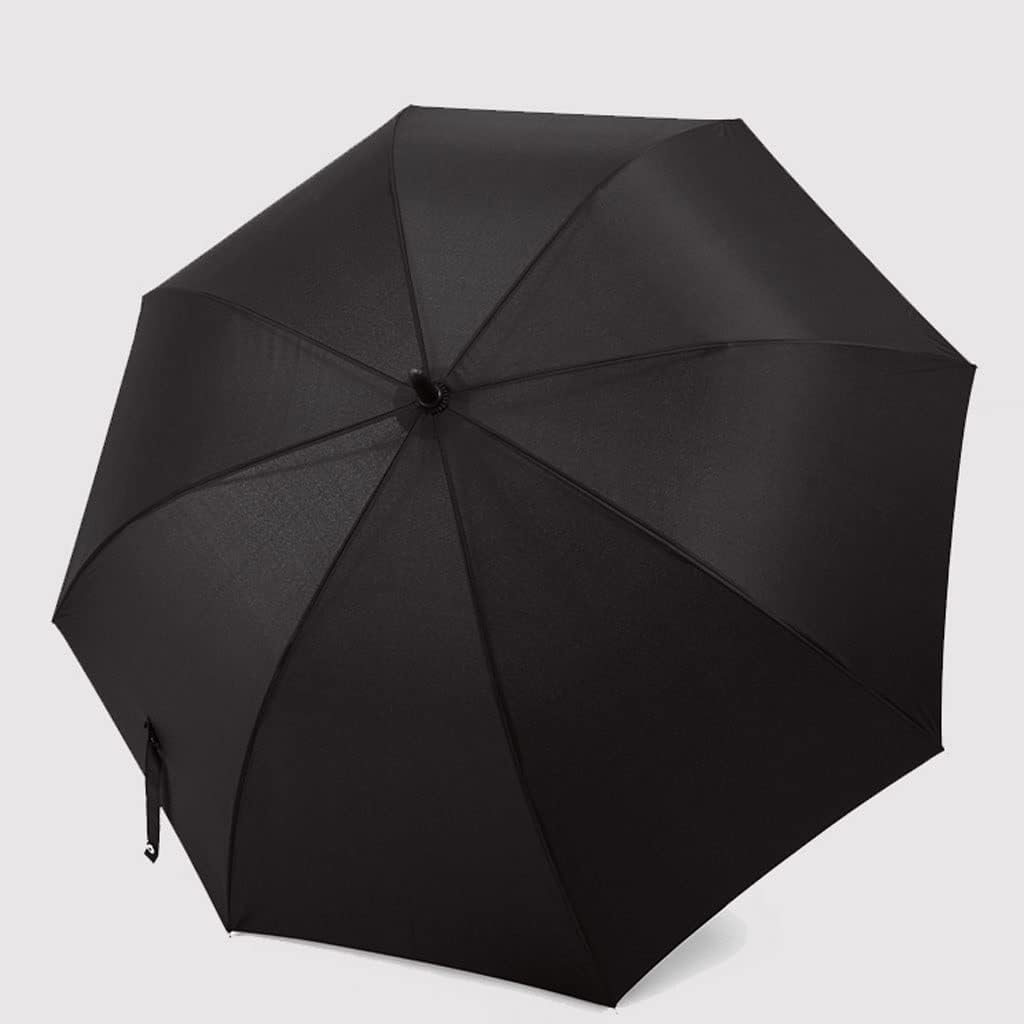 Parasole Parasol Parasol Golfowy Wiatroodporny, Wytrzymały Parasol W Stylu Retro Z Drewnianym Uchwytem Automatyczny Otwarty Parasol Z Wentylowanym Baldachimem Parasolem Parasolka (Blue : Schwarz, Si