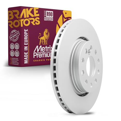 Metrix Premium Chassis Parts 330 mm Coated Brake Rotor Fits Jeep Wrangler