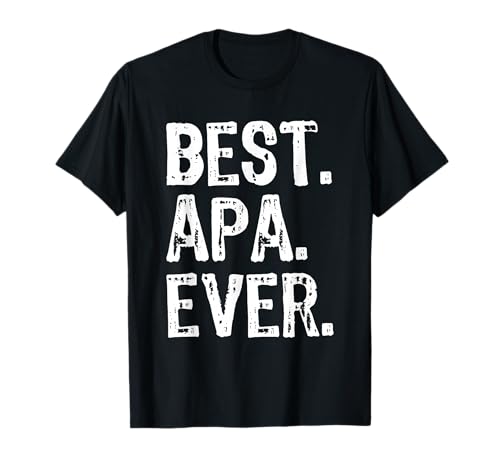 Best Apa Ever Family Funny Cool T-Shirt