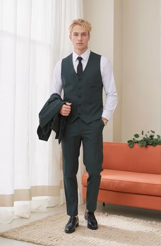 Suit for Men Slim Fit 3 Piece Mens Suits Jacket Vest Pants for Men Wedding Prom Party Business3