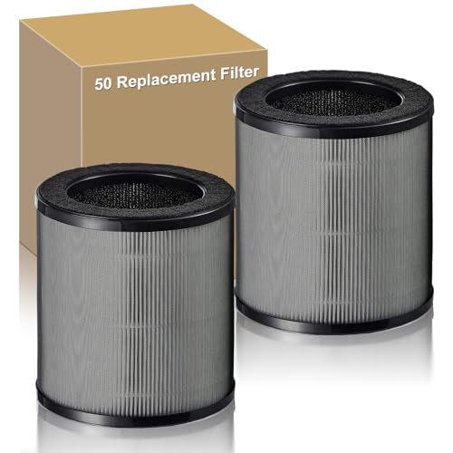 Image of 2 PACK 50 Replacement Filter Compatible with Coway Airmega 50 Air Purifier