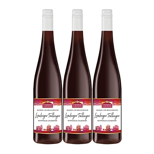 Lemberger mit Trollinger, Neipperger Steingrube, Weingärtner Stromberg-Zabergäu, Brackenheim, Jahrgang 2020 (3 x 0,75 l)