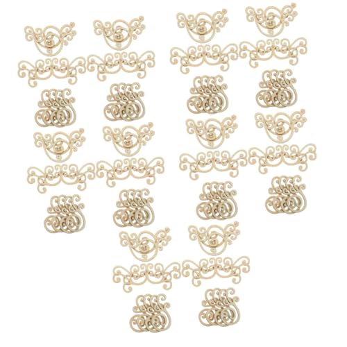 Toyvian 5 Set Decorazione di Fiori per Finestre E Trucioli di Legno Ghirlanda di Decorazioni Fette di Fiori Decorazione Rustica Legno Duro Decorazioni Finte Decorazione A Forma 16 Pezzi*5