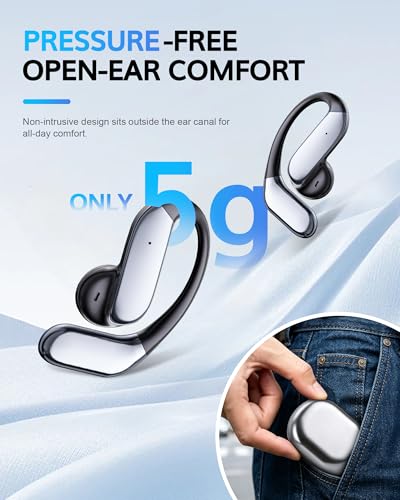 Bone Conduction Headphones Over the Ear Earbuds with Hooks & AI Translation - image 4