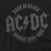 AC/DC Tour Emblem Mens Long Sleeve T Shirt, Black, L #1