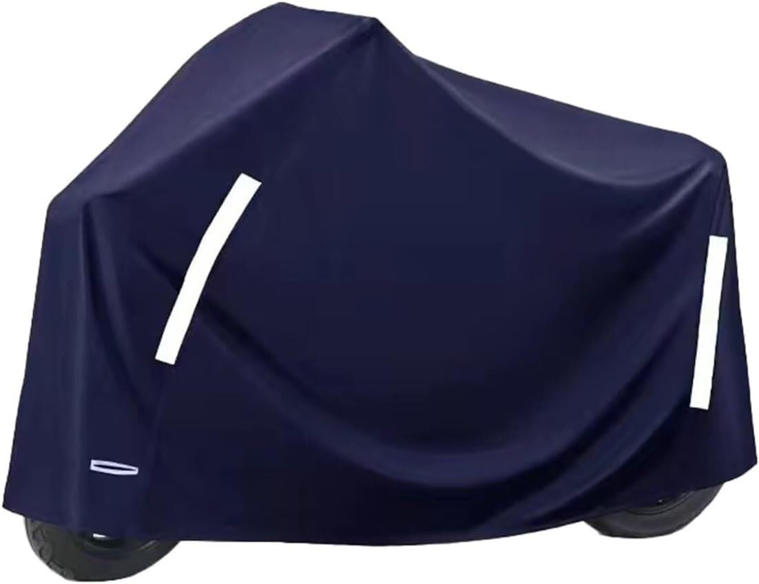 Oxford Cloth E-Bike Cover Reflective Lock Hole(Blue)