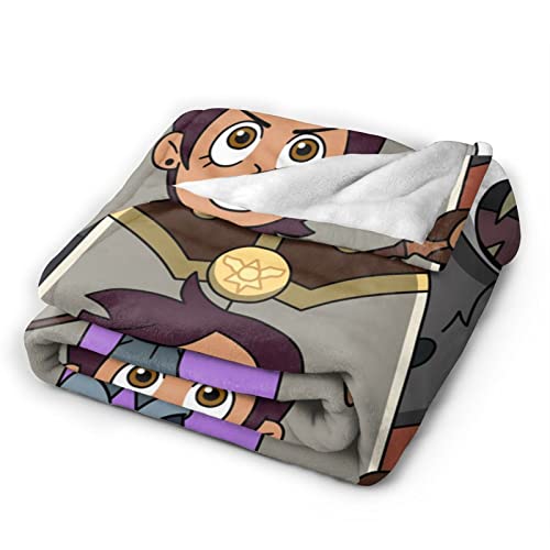 The Owl House Flannel Blanket Lightweight Cozy Bed Blankets Soft Throw Blanket Fit Couch Sofa Suitable For All Season50 X40 #TOP2