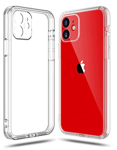 Image of NISHTECH for iPhone 11 Premium Hybrid Transparent Soft Slim Dust Proof Back Case Cover with Camera Protection