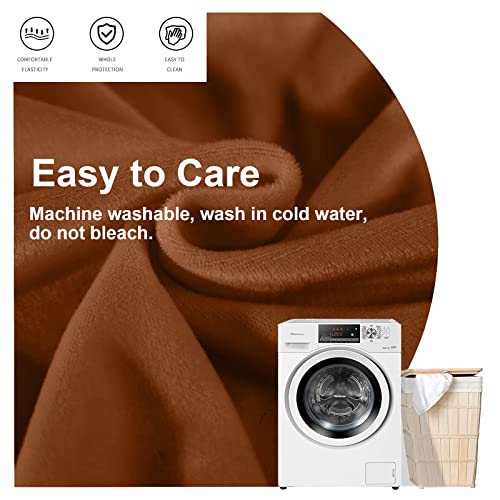 Image of FUANGUI Ottoman Cover Stretch Storage Ottoman Bench Slipcover Printed Folding Storage Bench Ottoman Cover Footrest Stool Slipcover Footstool Protector Cover with Elastic Bottom,Medium