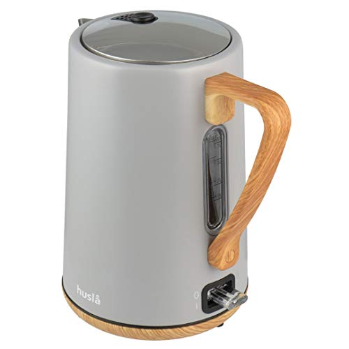 Bouilloire électrique Husla 1.5L gris 73924 pour votre cuisine - 3