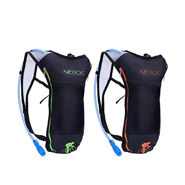 2Pack-Hydration-Backpack-Pack-with-2L-Hydration-Bladder-Lightweight-Water-Backpack-Keeps-Water-Cool-up-to-4-Hours-with-Big-Storage-for-Kids-Women-Men-Hiking-Cycling-Camping-Music-Festival Neboic 2Pack Hydration Backpack Pack with 2L Hydration Bladder - Lightweight Water Backpack Keeps Water Cool up to 4 Hours with Big Storage for Kids Women Men Hiking Cycling Camping Music Festival