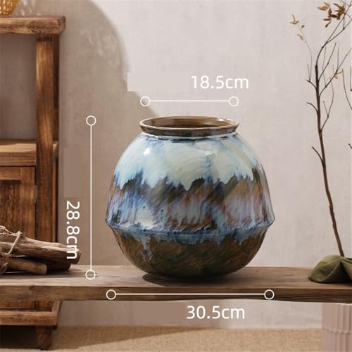 Pots de fleurs en céramique haute température pour plantes et décoration d'intérieur
