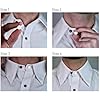 21 PCS Shirt Collar Neck Extender Buttons, Non-Metal Collar Button Extender Elastic for Dress Shirt Can be Used as Cufflink 3 Colors #5