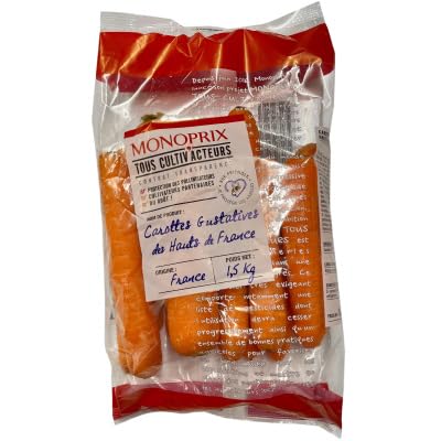 Monoprix Carotte gustative - Le sachet de 1,5 kg