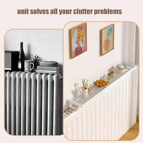 Rangement de radiateur en fer pour optimiser les petits espaces