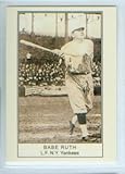 Babe Ruth 2011 Topps Baseball ~1921 National Caramel Reprint~ Card #CMGR-10 / New York Yankees / Hall of Fame