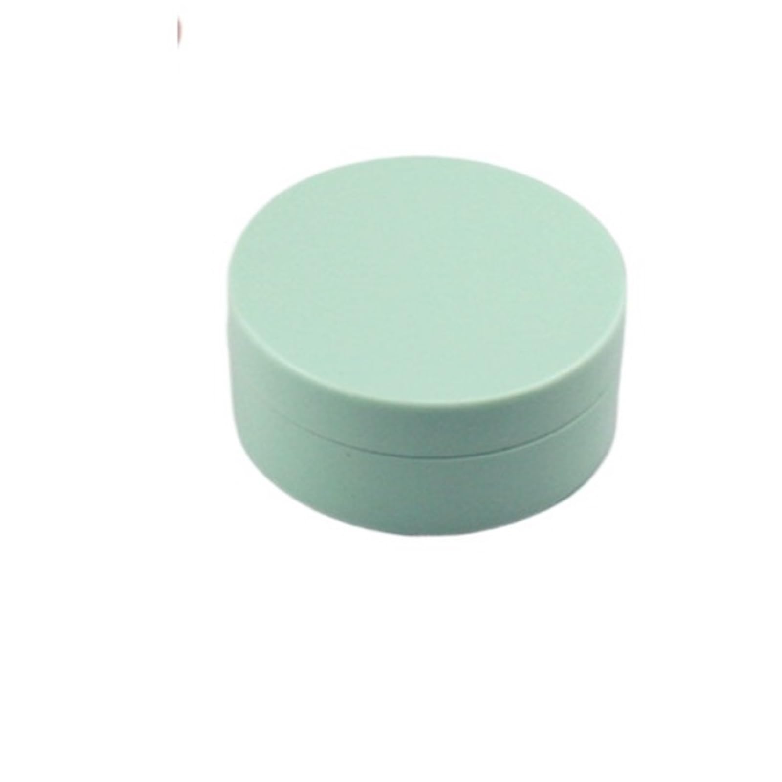 Tarros De CosméTicos 12 unids/lote 30g/30ml tarro de polvo suelto vacío polvo de plástico cosmético estuche de maquillaje recargable compacto botella de viaje Para CosméTicos, Cremas(Light green)
