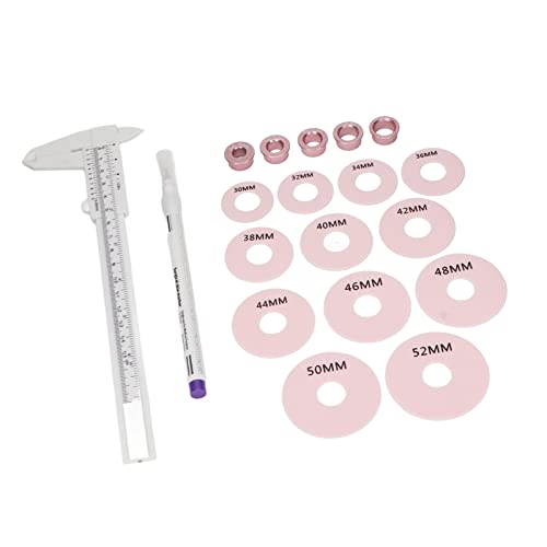 Set de medición 3D de areola con calibrador y anillos de silicona miniatura 7