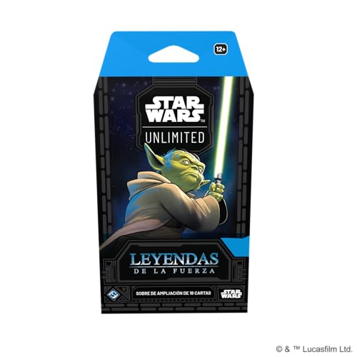Asmodee FFG Star Wars Unlimited Gioco Di Carte Collezionabili Leggende della Forza, circa 16 Carte, TCG a partire da 12 Anni, per 2 Giocatori, Spagnolo