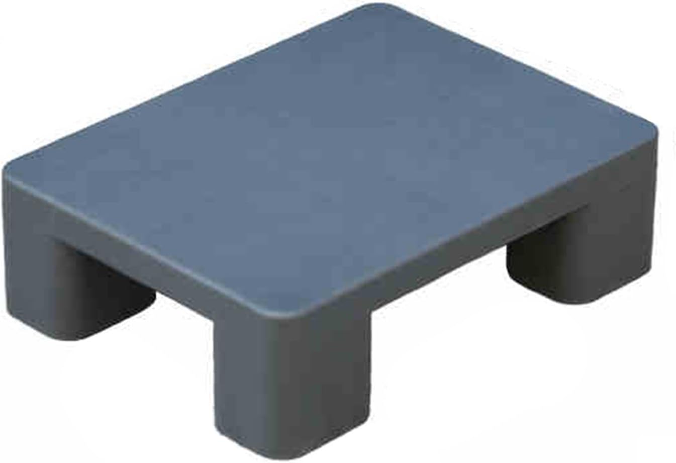 Plastic Pallet for Basement Storage, Lightweight Floor Pallets Display, Safety Storage Grid Pads for Indoor Basement and Outdoor Garden Flooring(Gray,50x40x12cm)