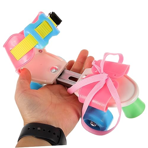 OHPHCALL 1 Par De Sapato De Para Patinação Ao Ar Livre Confortável Sapato De Patinação Ajustável Par