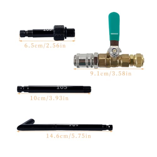 Hoite 6-teiliges Fülladapter-Set Für Automatikgetriebeöl, Manuelles Füllset, Passend Für VW Audi, Ersatz Für 09G VAG CVT DSG 722.9