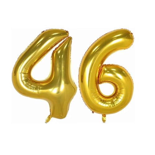 �S�[���h �a���� ���� �o���[�� 2PCS �i���o�[ �o���[�� 46 �n�b�s�[�o�[�X�f�[ �o���[�� 46�� �a���� ���� �o���[�� 32�C���` ��80cm �A���~���D ������ �L�O�� ���j��