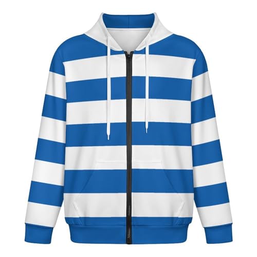 St Lucia Flag Double-Layer Hoodie Large-Size Loose-Fit Sweatshirt4