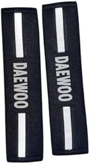 واقي حزام الأمان من قطعتين، حماية حزام الأمان، يمنح الراحة أثناء القيادة عاكس رادار ومناسب للنساء والشباب، وإكسسوارات السيارات، قد يكون اسمًا أو شعارًا، مناسب للسيارات، DEAWO