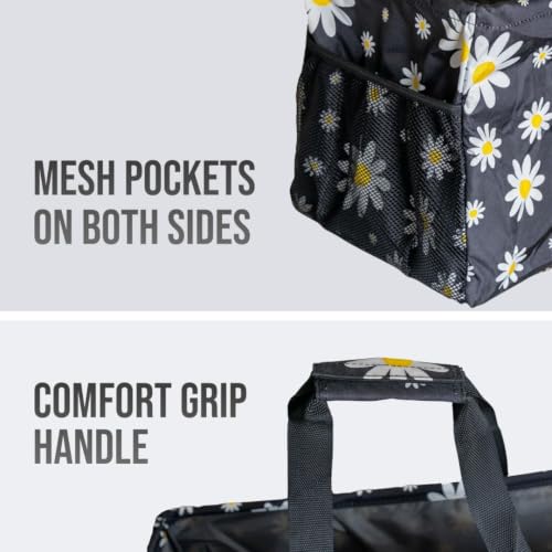 Image of Extra Large Utility Tote Bag - Oversized Collapsible Pool Beach Canvas Basket