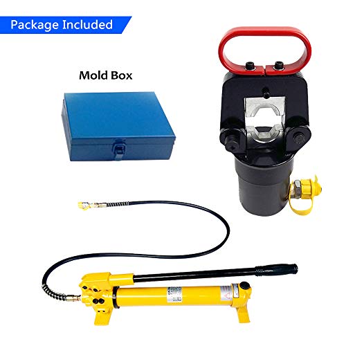 Mxbaoheng Hydraulic Crimping Pliers Compression Heads 16-500Mm² With Hand Pump (Fyq-500, Cp-180 Pump) #TOP5