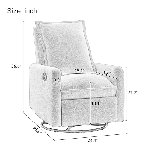 Sillón Plegable Teddy Fleece Blanco miniatura 2