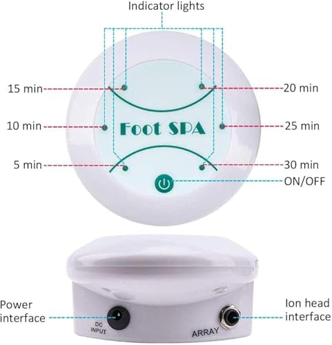 Máquina de masaje y desintoxicación para pies ionic spa miniatura 4