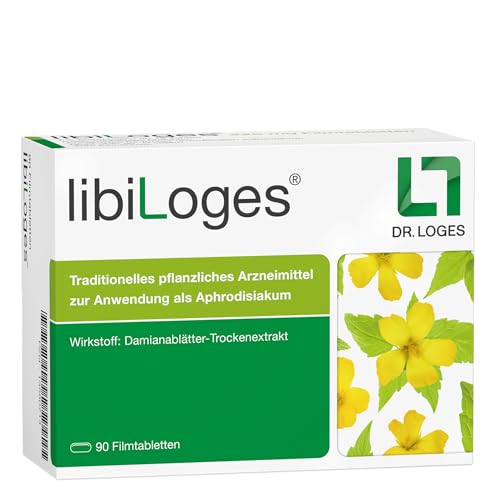 libiLoges - 90 Filmtabletten - Traditionelles pflanzliches Arzneimittel zur Anwendung als Aphrodisiakum