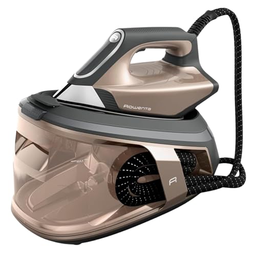 Rowenta Force Pro 500, Centro de planchado, 7,5 bares, golpe de vapor de 550 g/minuto, tecnología Quicksteam, ahorra energía Centro de planchado VR9033F0