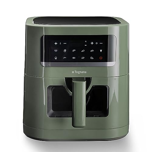 Tognana Iridea, Freidora De Aire 7 L Concontenedor Y Pantalla Digital, Verde Manzana Tognana Iridea, Freidora De Aire 7 L Concontenedor Y Pantalla Digital, Verde Manzana