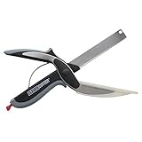 【日本正規品】 クレバーカッター まな板付き包丁 キッチンはさみ 料理はさみ