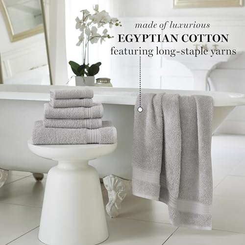 Marthastewartegyptiancottonbathtowelsset6piece2bathtowels2handtowels2washclothsabsorbentbathroomtowelsbathroomessentialssilver  Urban Country Home Decor Martha stewart egyptian cotton bath towels set 6 piece 2 bath towels 2 hand towels 2 washcloths absorbent bathroom towels bathroom essentials silver  urban country home decor
