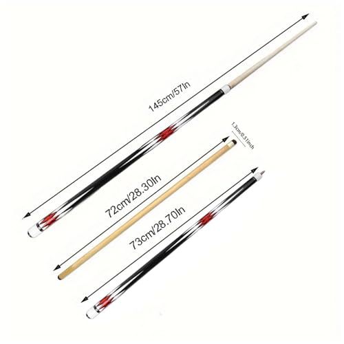 Queue de billard 13 mm pour tables de bar de divertissement privés et commerciaux - 5