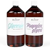 glycerin pflanzlich caelo Sie erhalten: 1 x 1000 ml Glycerin E422 plus 1 x 1000 ml Propylenglykol E1520 I Höchste pharmazeutische Qualitätsstufe! I Lebensmittelzertifizierung: PET-Flasche/braun